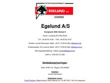 Egelund A/S Entreprenør