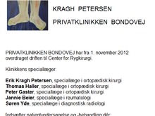 Speciallæge Erik Kragh Petersen
